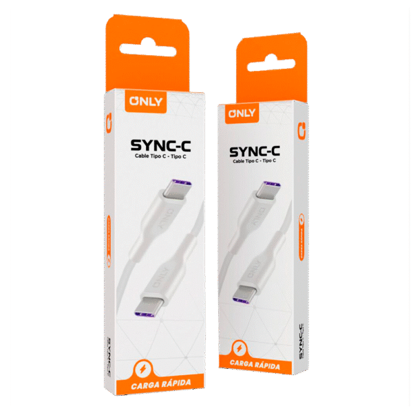 Cable Tipo-c a Tipo-C 2A - Image 2