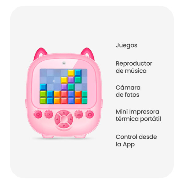 Cámara Mini Impresora Bluetooth - Image 4