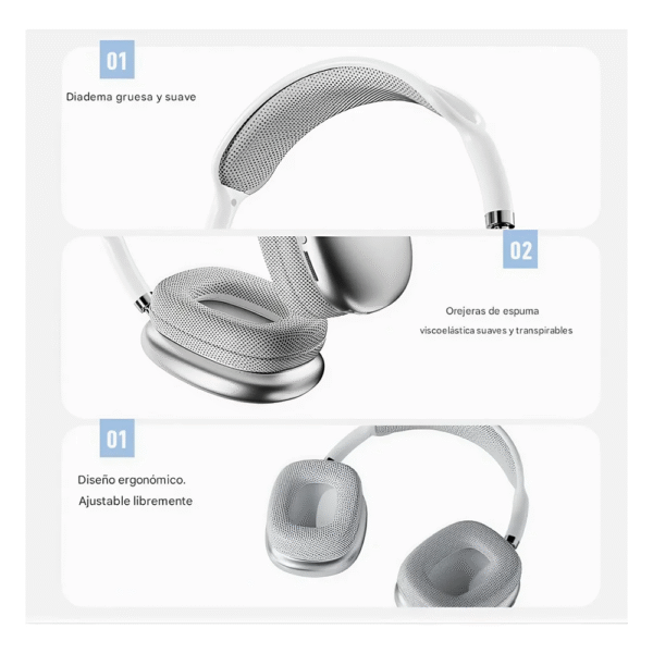 Auriculares P9 Max - Image 2